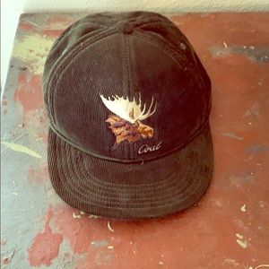 Moose Coal corduroy hat